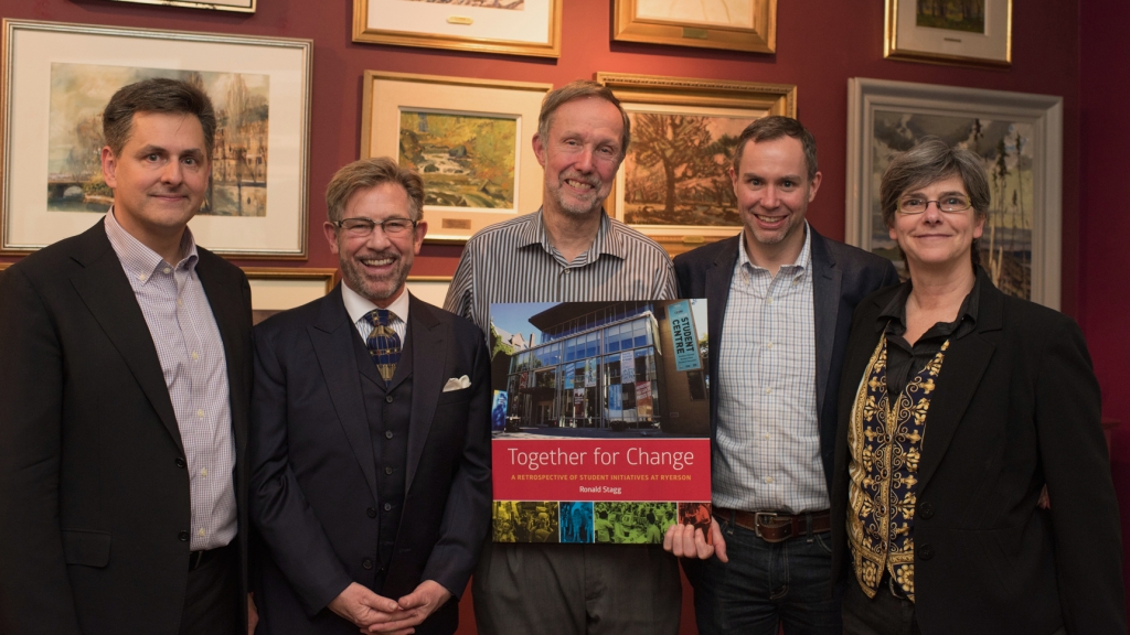 Author or Stogether for Change and the executive of Ryerson Centre